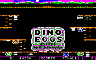 Dino Eggs Title Screen